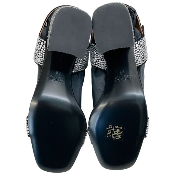 Laurence Dacade Silver Strass Sandra Sandals - Picture 13 of 15